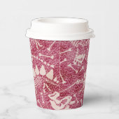 Dino Dig pink Pappbecher (Rechts)