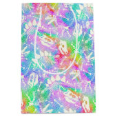 Dino Dig Regenbogen Mittlere Geschenktüte (Vorderseite)