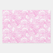 Dino Dig Regenbogenwrapping Paper Sheets Geschenkpapier Set (Vorderseite 3)