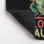 Dino Dinosaur Lovey-saurus T-rex Funny Trex Mousepad (Ecke)