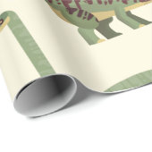 Dino Dinosaurier Geschenkpapier (Rolleneckpunkt)