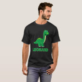 Dino dinosauriername Leonard T-Shirt (Vorne ganz)