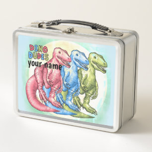 Dino Dudes Dinosaurier Metall Brotdose