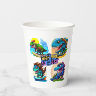 Dino-Duo Pappbecher