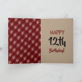 Dino Eggs, Kinderdinosaurier Geburtstag Karte (Innenseite)