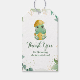 Dino-Ei-Baby-Party Geschenkanhänger