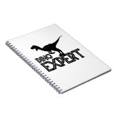 Dino Expert - Dinosaurier Lovers Notizblock (Rechte Seite)