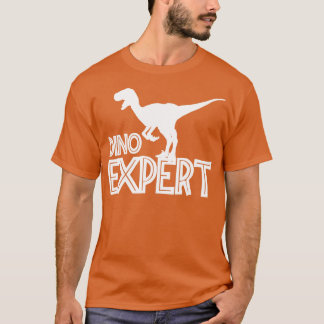 Dino Expert für Dinosaur Lover T-Shirt