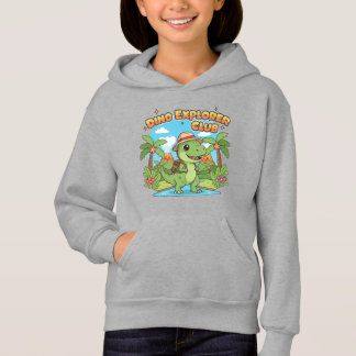 Dino Explorer Club – Süßes Kinder-Dinosaurier-Desi Hoodie
