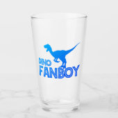 Dino Fanboy - Dinosaur Lover Glas (Vorderseite)