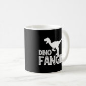 Dino Fangirl - Dinosaur Lover Kaffeetasse (VorderseiteRechts)