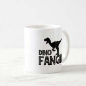 Dino Fangirl - Dinosaur Lover Kaffeetasse (VorderseiteRechts)