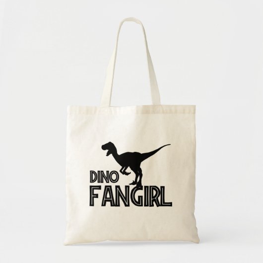 Dino Fangirl - Dinosaur Lover Tragetasche (Vorne)