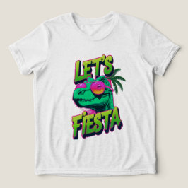 🦖 Dino Fiesta Vibes T-Shirt Tri-Blend Shirt