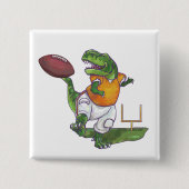 Dino Football Player Button (Vorderseite)