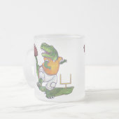 Dino Football Player Mattglastasse (Vorderseite Links)