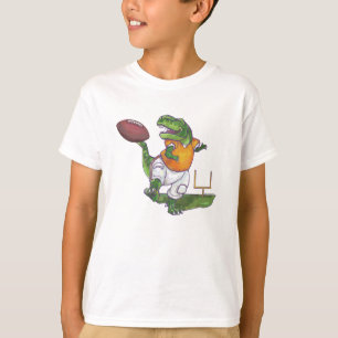 Dino Football Player T-Shirt