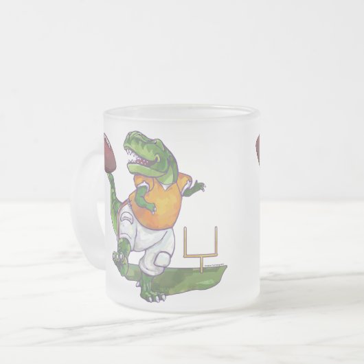 Dino Football Star Mattglastasse (Vorderseite Links)