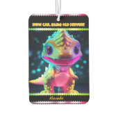 Dino-förmig anmutende Lufterfrischer (Rückseite)