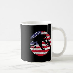 Dino Fossi Usa Flag Patriotischer Dinosaurier T-Re Kaffeetasse