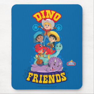 Dino Friends   Dino Ranch Mousepad