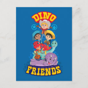 Dino Friends   Dino Ranch Postkarte