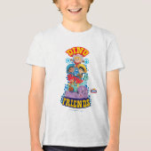 Dino Friends | Dino Ranch Tri-Blend Shirt (Vorderseite)