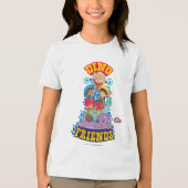 Dino Friends | Dino Ranch Tri-Blend Shirt (Vorderseite)