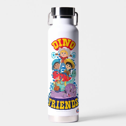 Dino Friends | Dino Ranch Trinkflasche (Vorne)