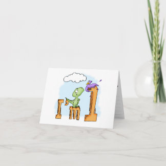 Dino Fun 1. Geburtstag Einladung