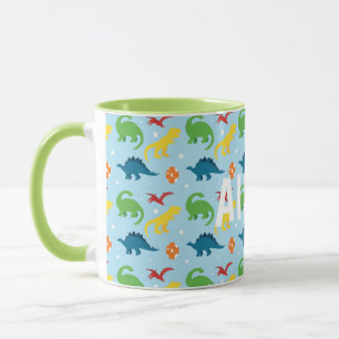 Dino Fun Kids personalisierte Mug Tasse