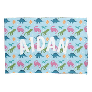 Dino Fun Kids Personalized Pillowcase Kissenbezug