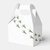 Dino-Gastgeschenk Geschenkschachtel (Rückseite)