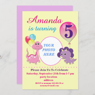 Dino Geburtstag Einladung