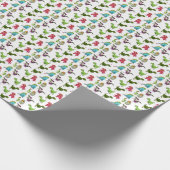 Dino Geschenkpapier (Ecke)