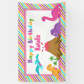 Dino Girl Banner (Vertikal)