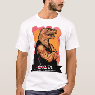 Dino Grosses T-Rex Spaß T-Shirt, zu groß, um extra T-Shirt