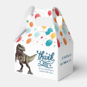 Dino-Happy-Boy-Gefälligkeitsbox Geschenkschachtel (Vorderseite)