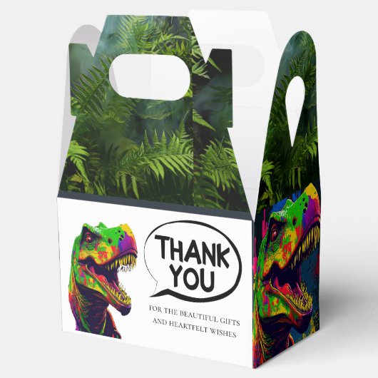 Dino Happy Geschenkschachtel (Geöffnet)