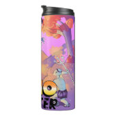 Dino Hunter Illustration Tumbler Thermosbecher (Nach rechts gedreht)