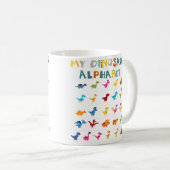 Dino-Identifizierung Kaffeetasse (VorderseiteRechts)