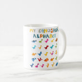 Dino-Identifizierung Kaffeetasse (VorderseiteRechts)
