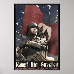 Dino-Invasionstag: Streicher Poster