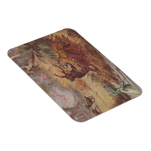 Dino-Jagd - Magnet (Rechte Seite)