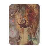 Dino-Jagd - Magnet (Vertikal)