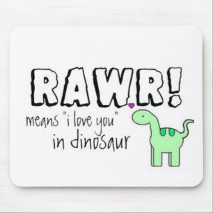 Dino-Jargon Mousepad
