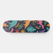 Dino Jungle Adventure" Skateboard Deck (Horizontal)