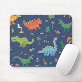 Dino Kid-Friendly Mousepad (Mit Mouse)