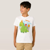 DINO Kids' Hanes TAGLESS® T - Shirt (Vorne ganz)