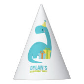 Dino Kindergeburtstag Party Partyhütchen (Vorderseite)